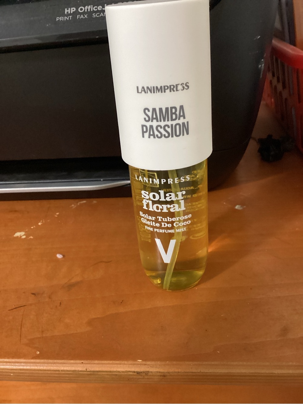 LANIMPRESS Samba Passion Solar Floral Perfume Mist - Yellow Bottle